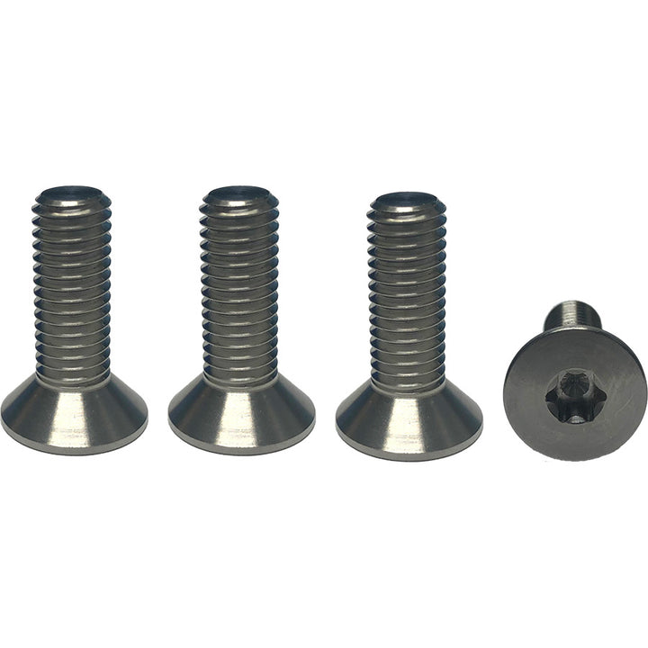 Foilite M8 Titanium Hydrofoil Hardware Set - 4 Track Nuts and 4 M8 Screws