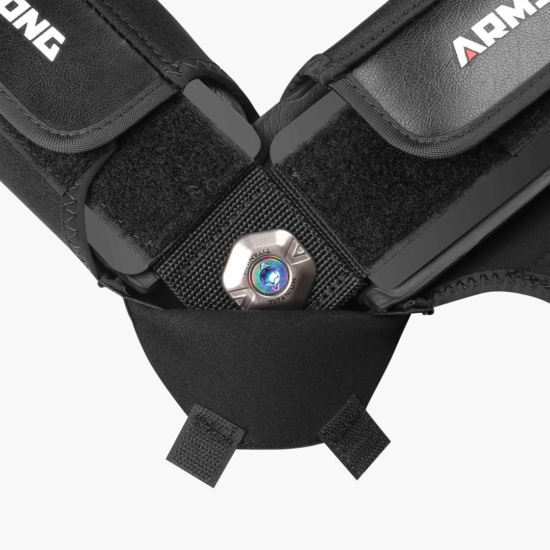 Armstrong Ultimate V-strap Adjustable Footstrap with Hardware
