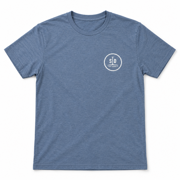 San Diego Foil Supply Heather Logo T-Shirt