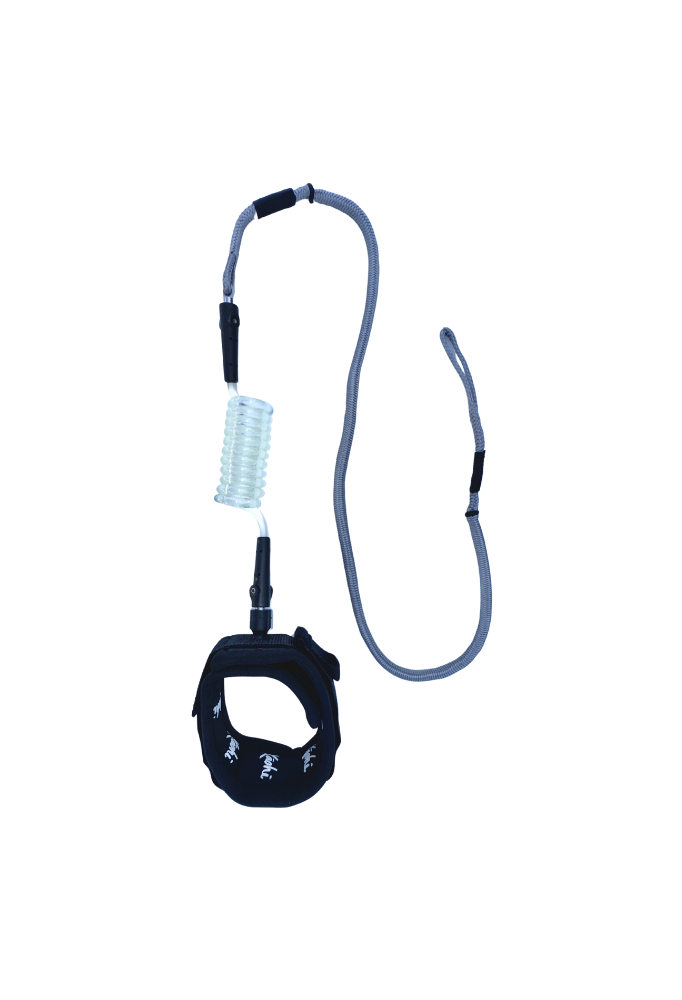 Kaohi INVIZ Leash - Original Hybrid for Downwind Foiling - 30" Dyneema Cord